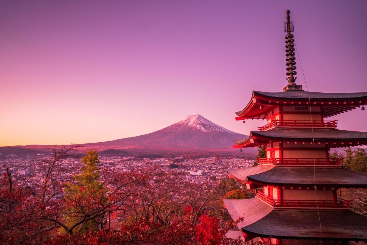 Ryokan Fuji Heights فوجيكاواجوتشيكو المظهر الخارجي الصورة